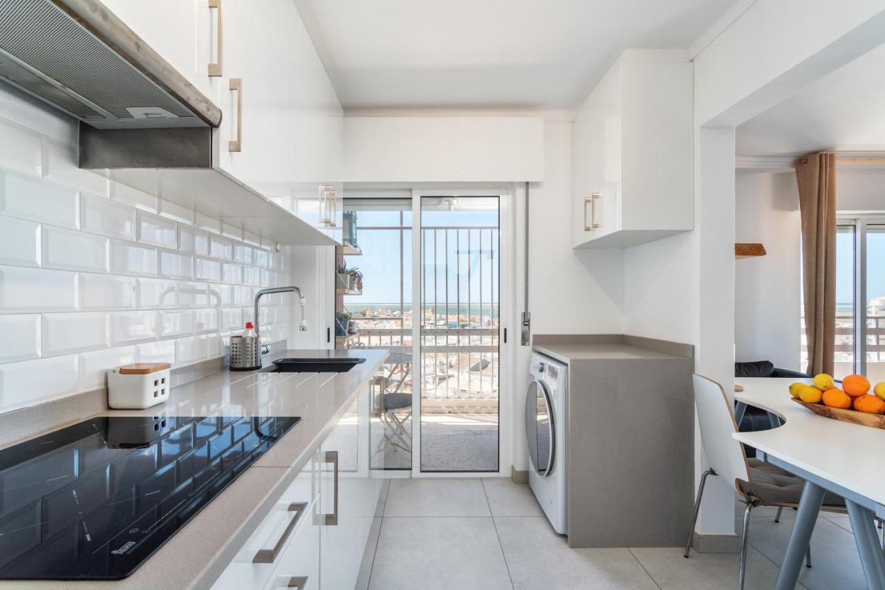 Ferienwohnung Faro Center Stunning View Exterior foto