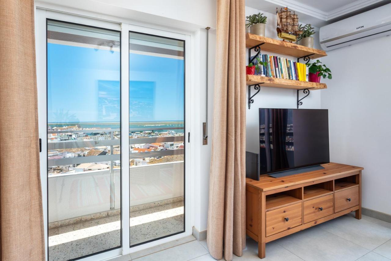 Ferienwohnung Faro Center Stunning View Exterior foto